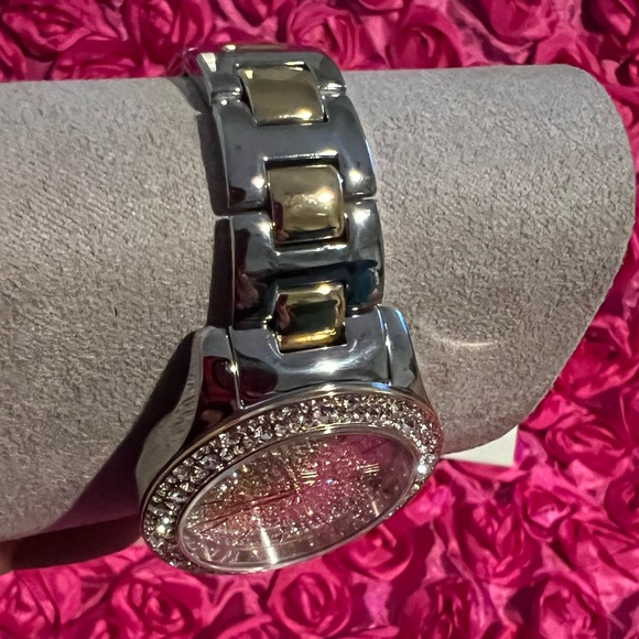 MK Women's Liliane Three-Hand Two-Tone Stainless Steel Bracelet Watch 36mm - Picture 9 of 17